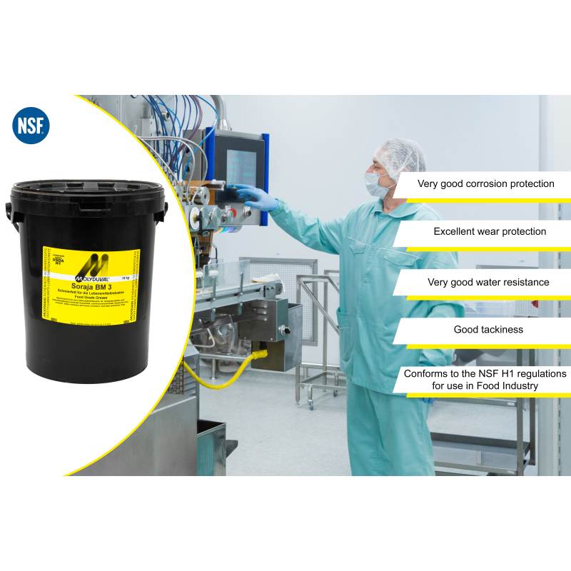 Soraja BM 3 Grease for Food Industry